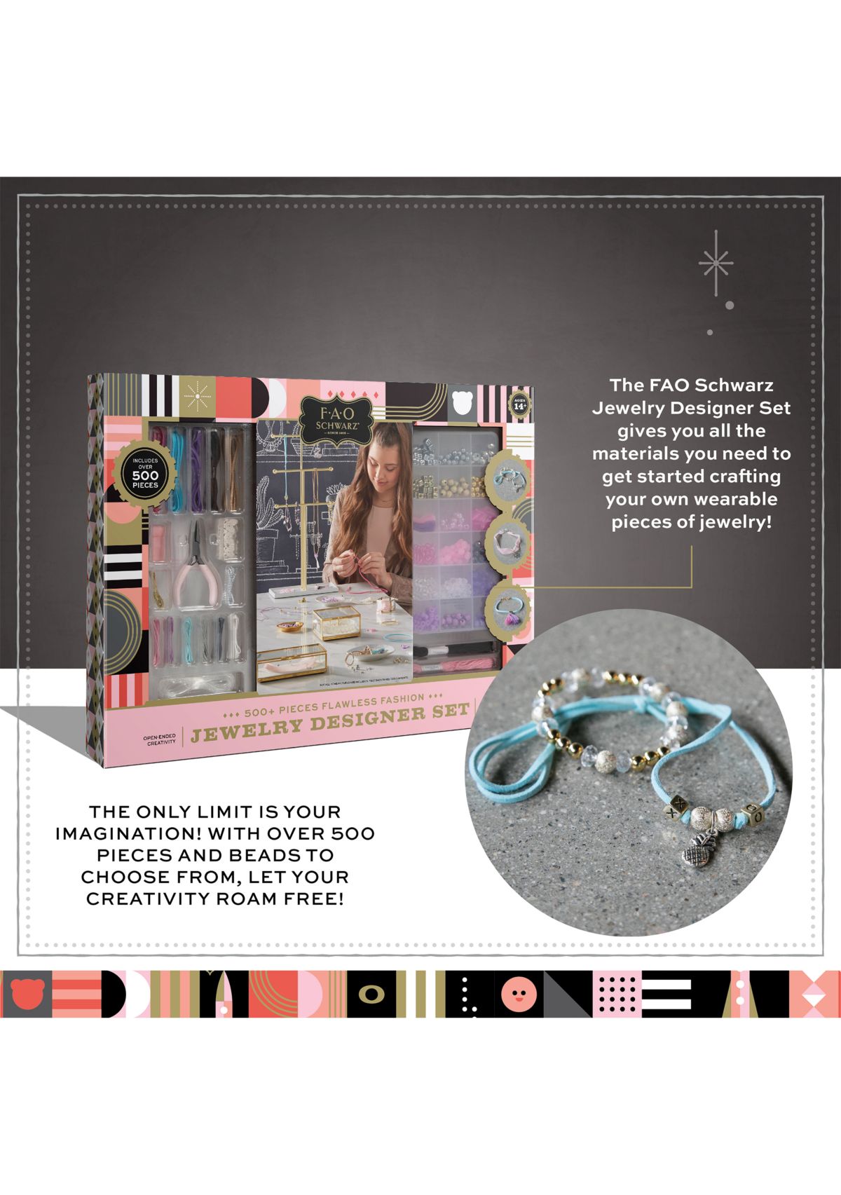 Girls DIY Jewelry Designer Set