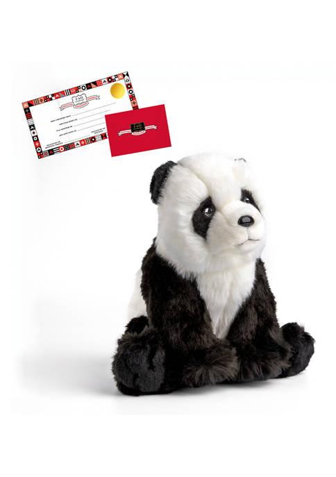 FAO Schwarz 10 Inch Panda Plush Stuffed Animal