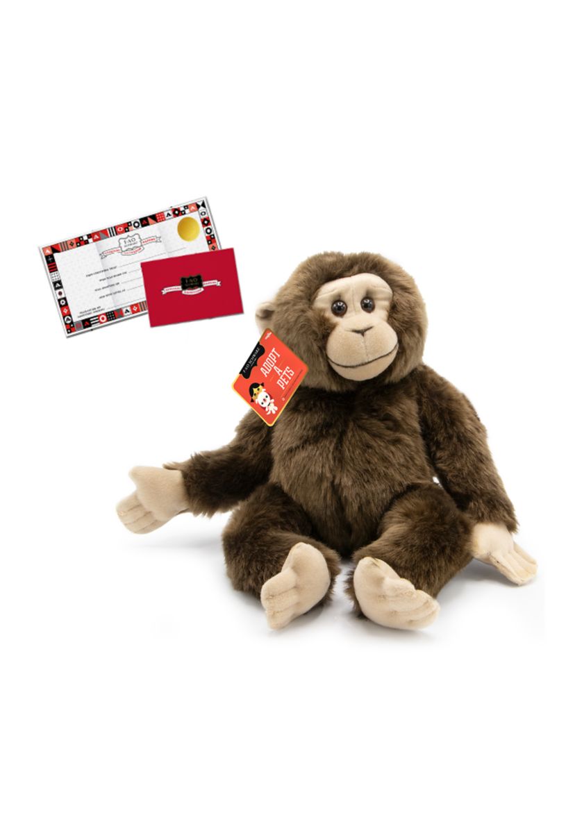 10" Plush Monkey Stuffed Snimal