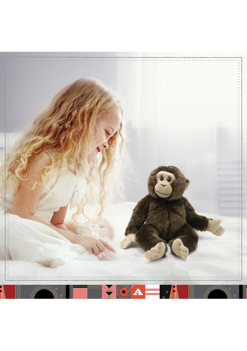 10" Plush Monkey Stuffed Snimal