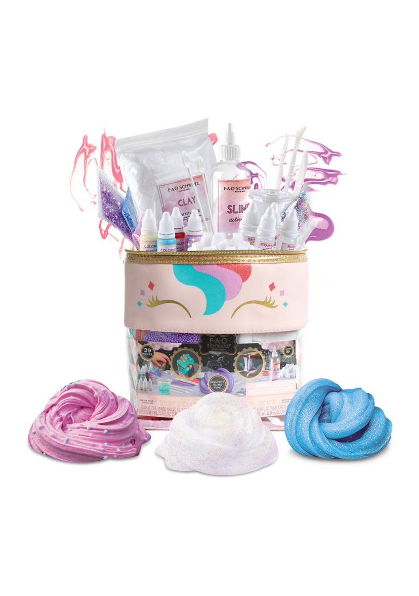 Magical Colorful Glitter Unicorn Slime Kids Craft Kit