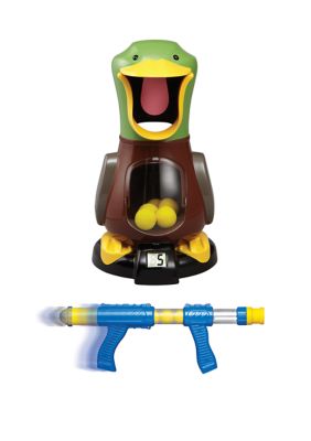 NEW in Box Sharper Image Hungry Duck Electric Target Arcade Toy Shooting O9L7 