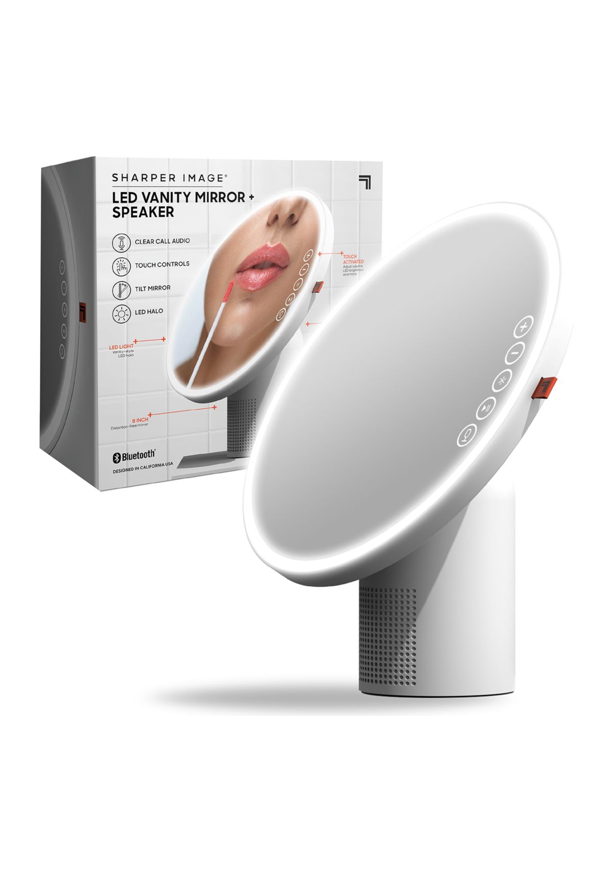 Vanity Mirror Round LED with Speaker Bluetooth