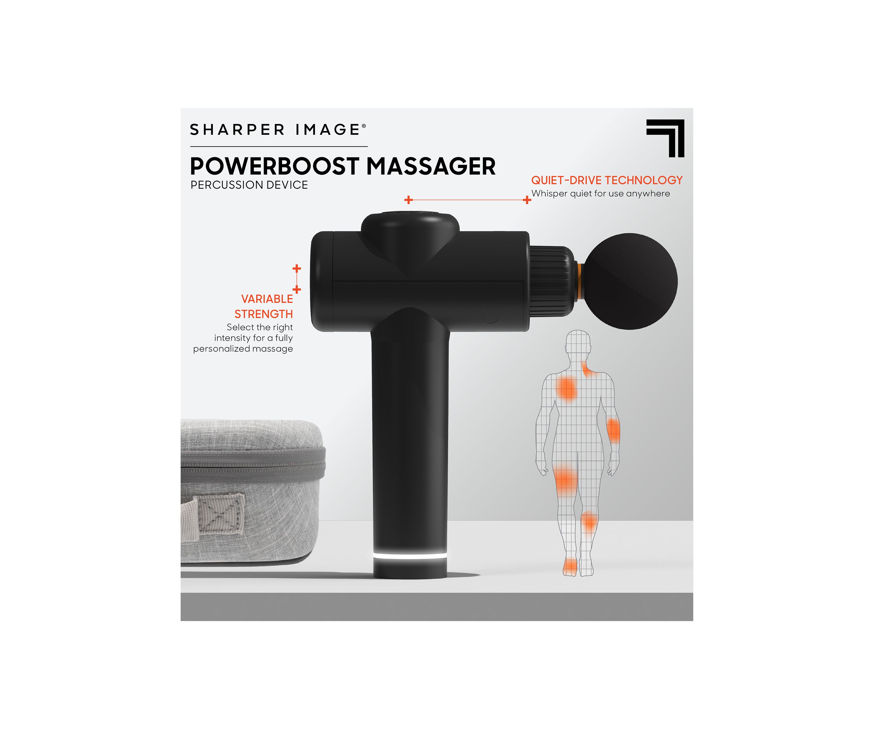  Powerboost Deep Tissue Massager 