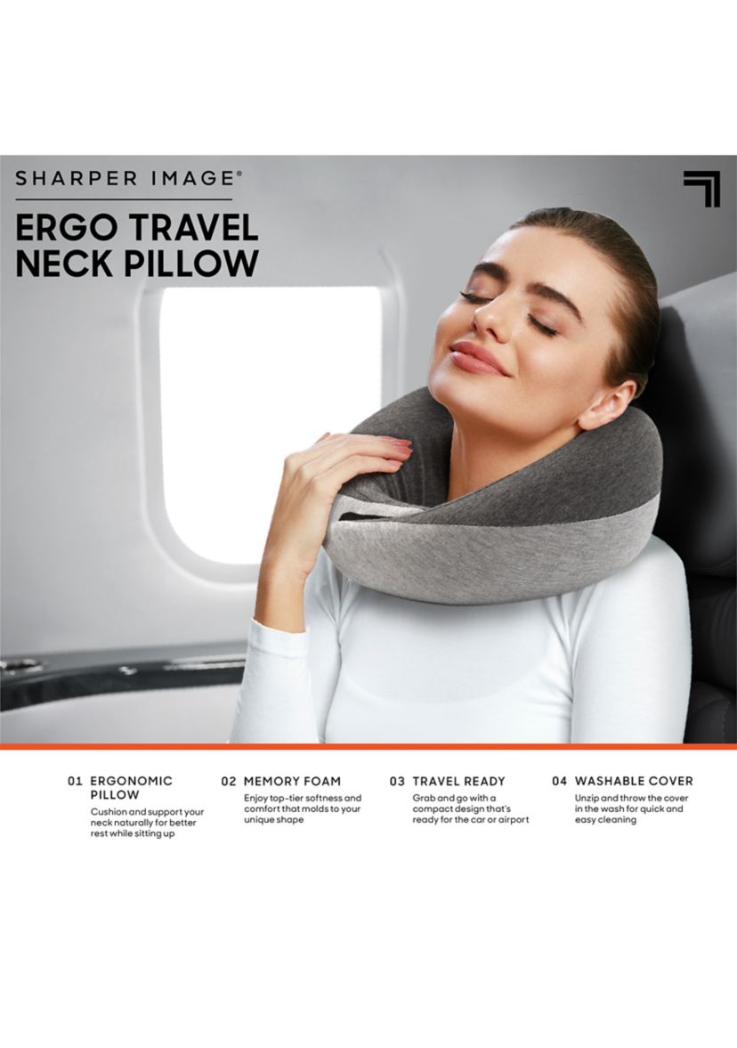 Memory Foam Travel Pillow Ergonomic Wrap with Bag