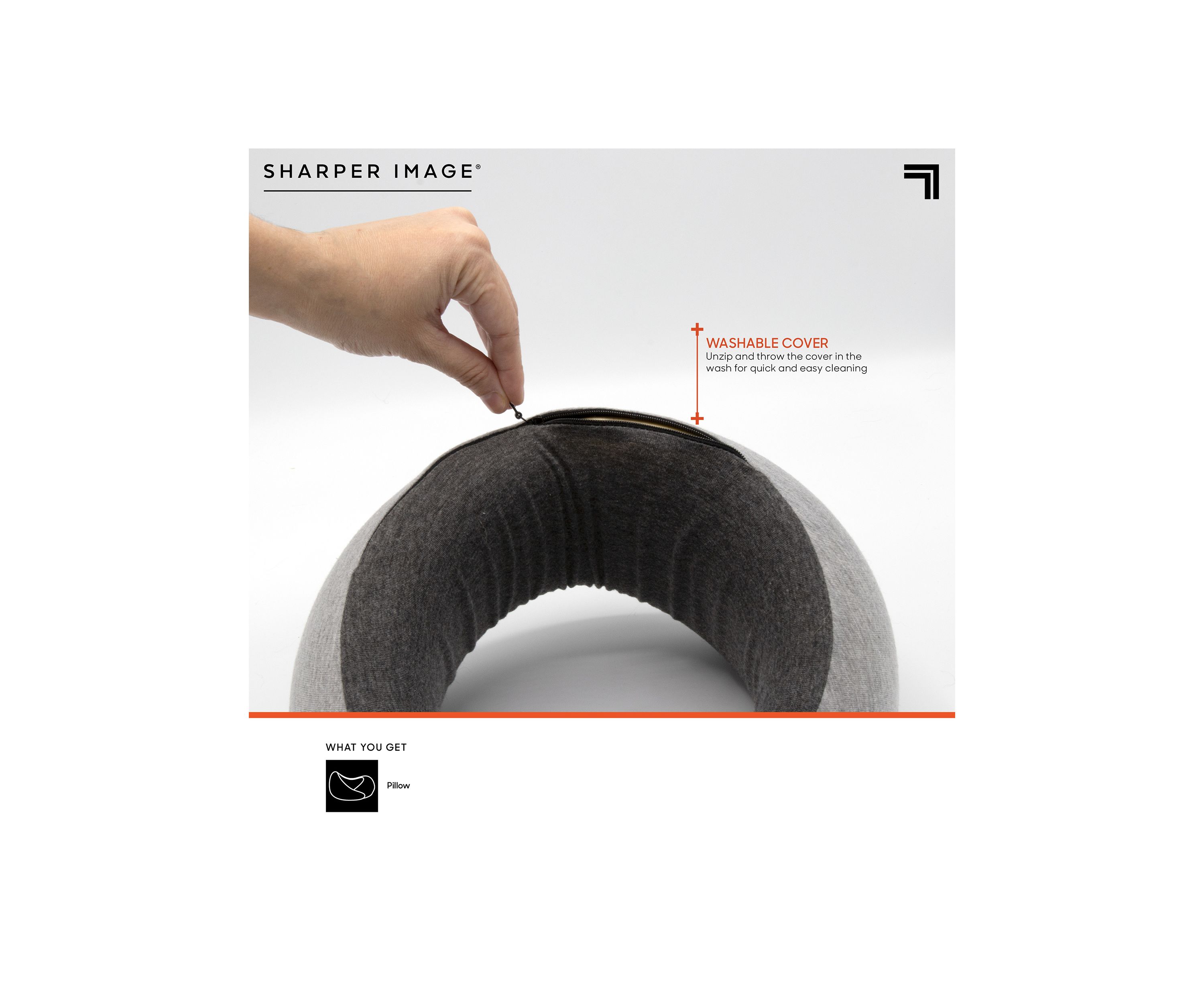 Memory Foam Travel Pillow Ergonomic Wrap with Bag