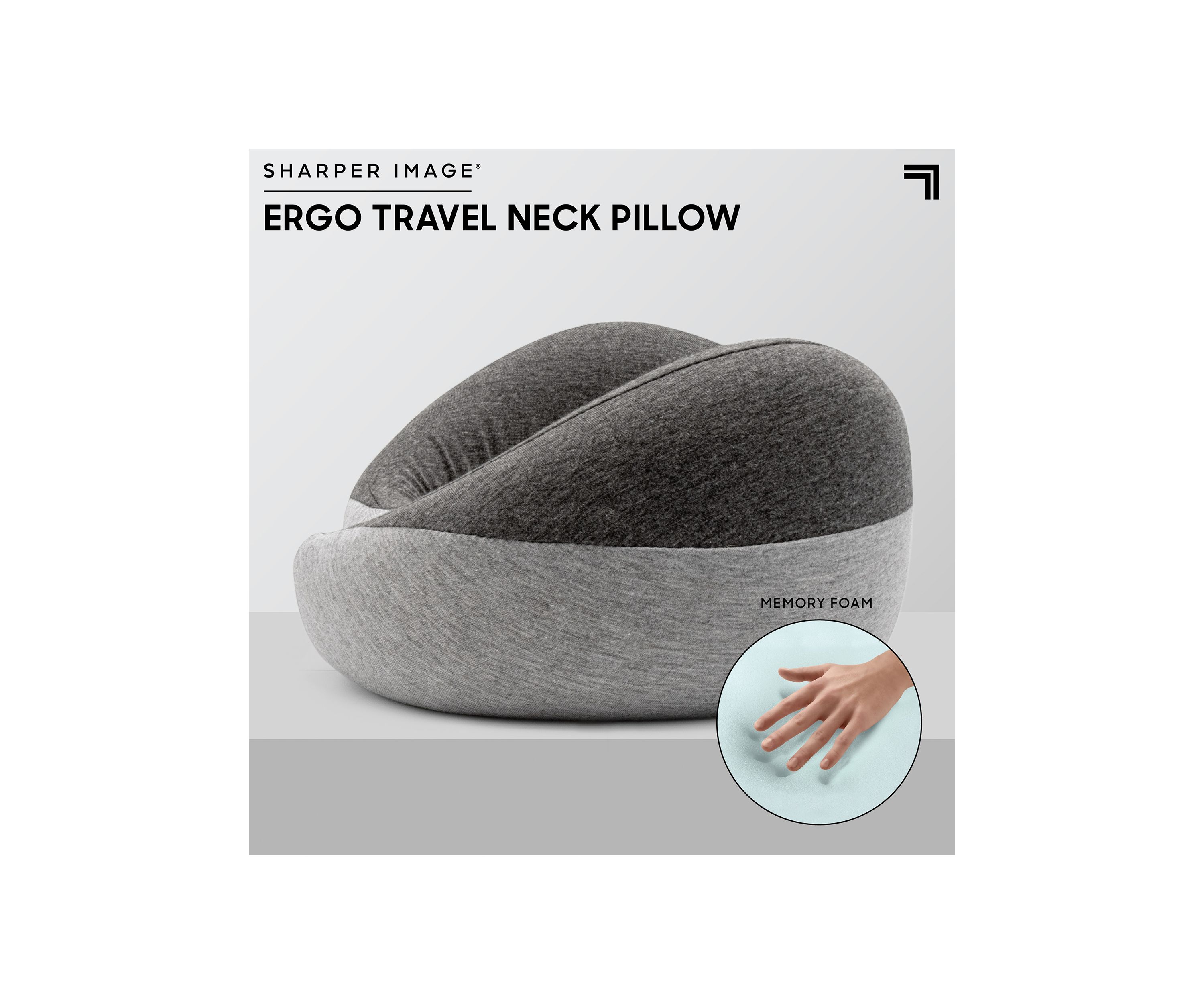Memory Foam Travel Pillow Ergonomic Wrap with Bag