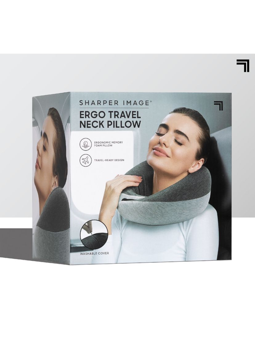 Memory Foam Travel Pillow Ergonomic Wrap with Bag