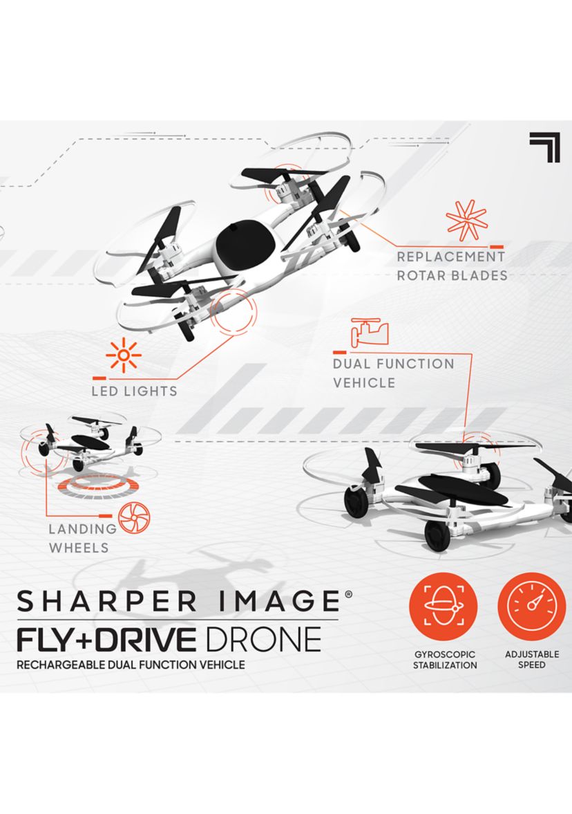 Drone 7 Inch Flying Car