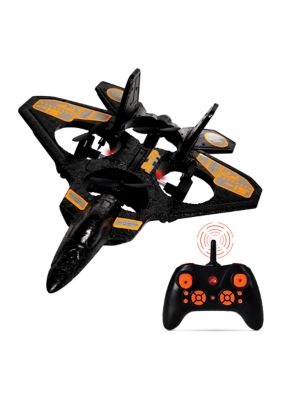 Sharper Image Toy RC Thunderbolt Jet X-2 Stunt Drone Lightweight Foam  Design M1