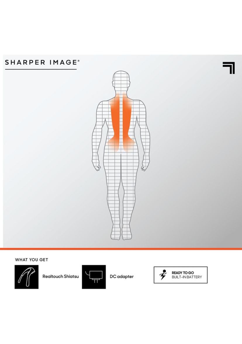  Massager Realtouch Shiatsu Wireless Neck and Back with Heat 