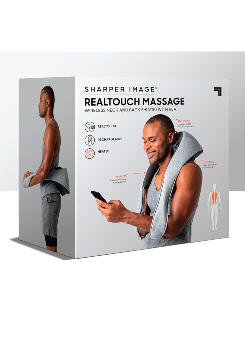  Massager Realtouch Shiatsu Wireless Neck and Back with Heat 