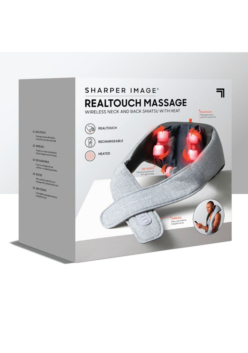  Massager Realtouch Shiatsu Wireless Neck and Back with Heat 