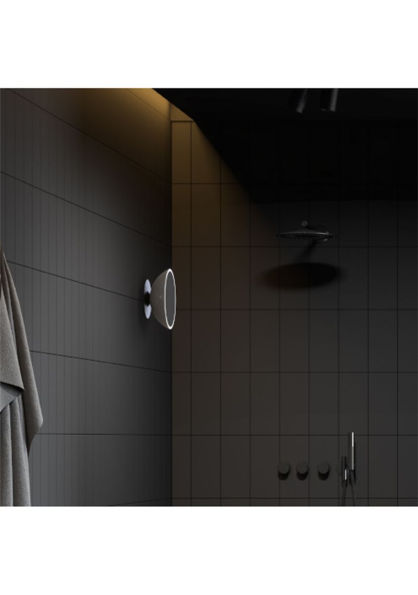 SpaStudio Shower Mirror & Bluetooth Speaker