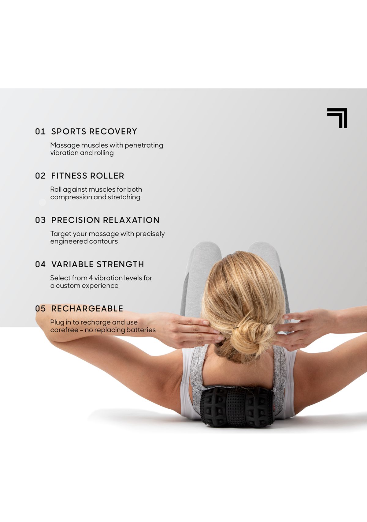 Massager Fit Roller Vibrating Sport Recovery