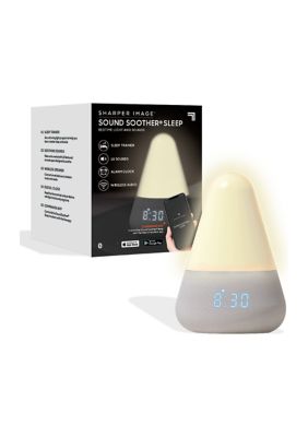 Sharper Image Sound Soother Sleep Bedtime Light and Sounds