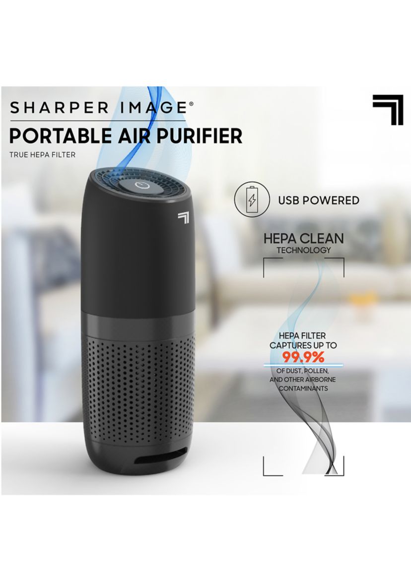Portable Air Purifier with True HEPA Filter