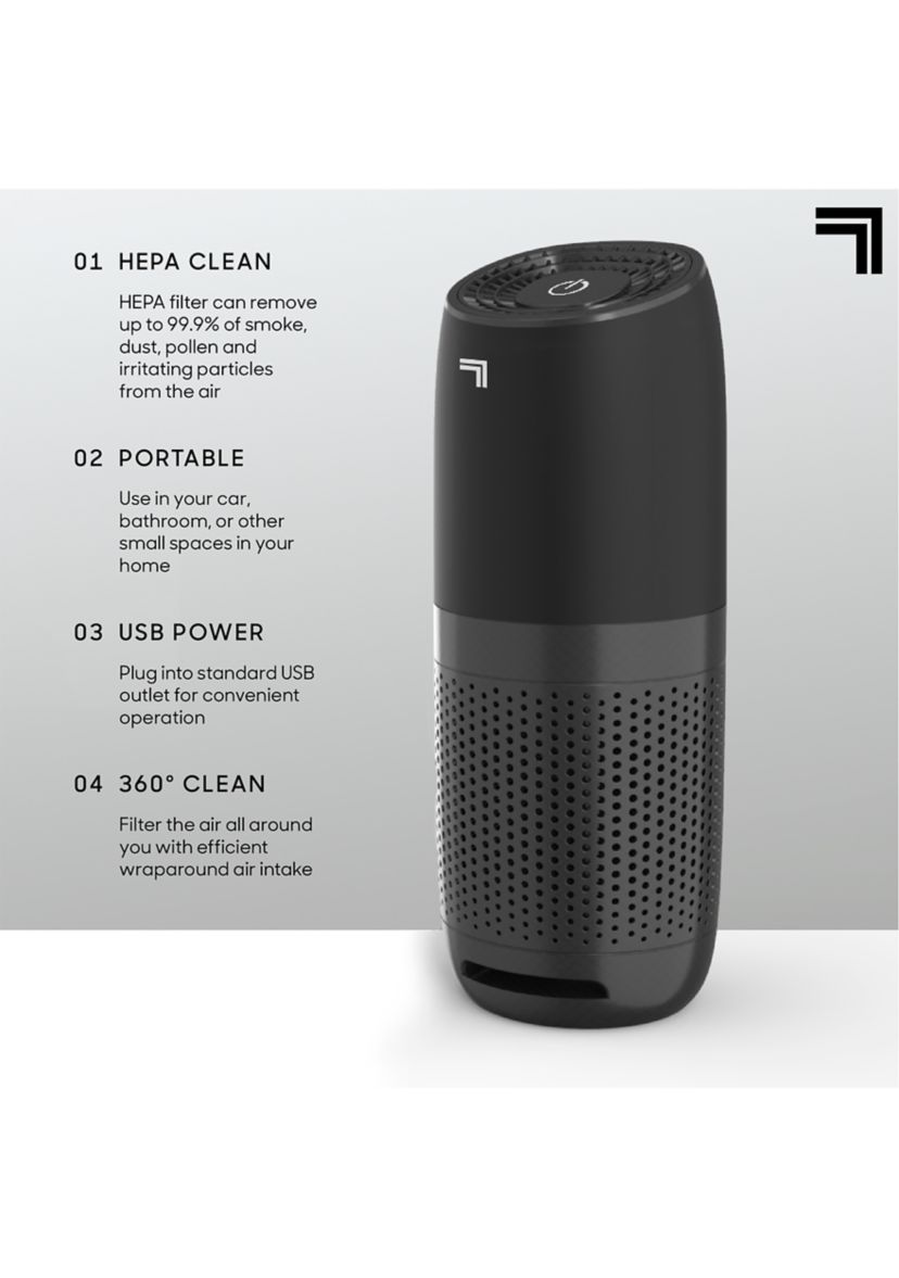 Portable Air Purifier with True HEPA Filter