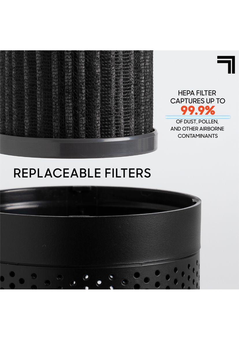 Portable Air Purifier with True HEPA Filter