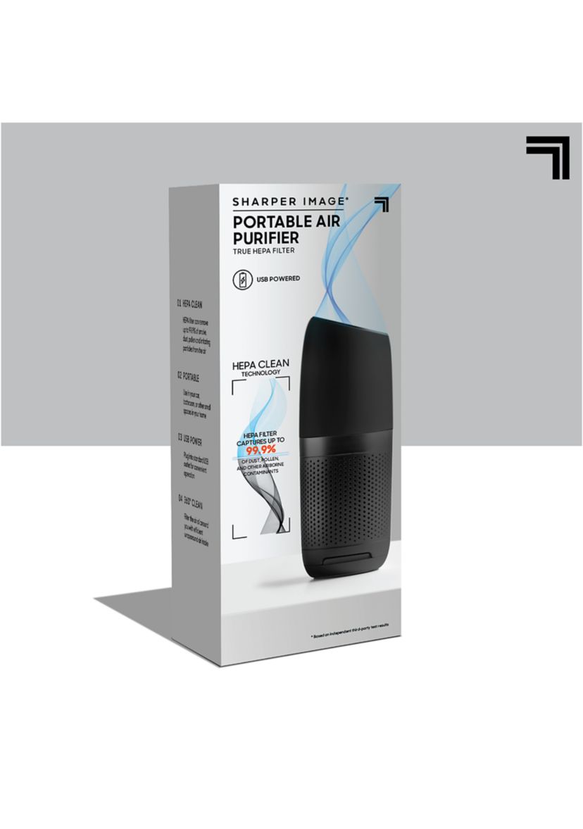 Portable Air Purifier with True HEPA Filter