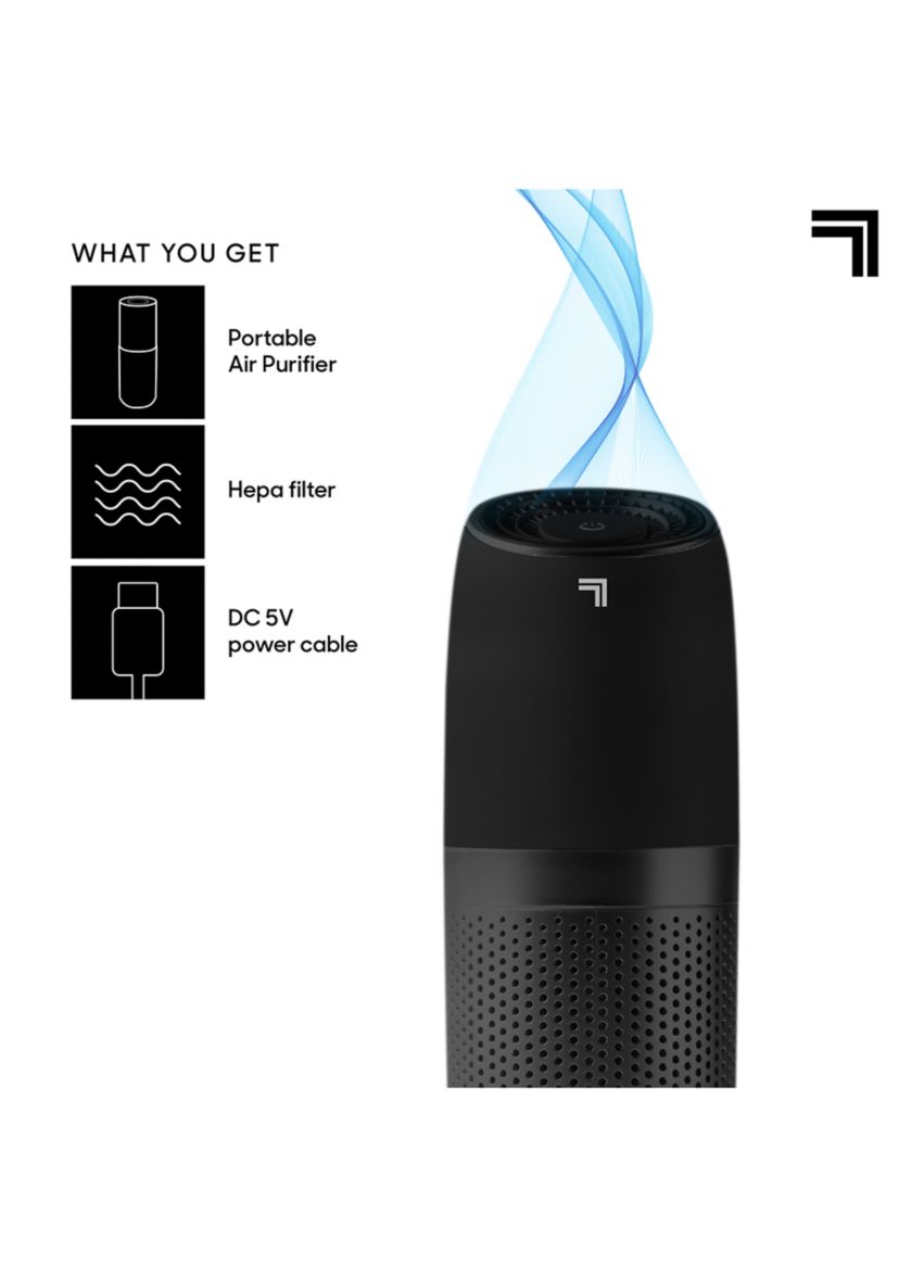Portable Air Purifier with True HEPA Filter