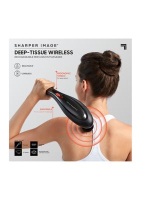 Sharper Image Deep-Tissue Rechargeable Massager