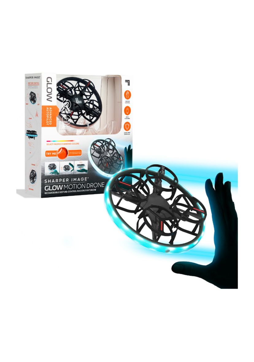 Glow Motion Rechargeable Gesture-Control Indoor Stunt Drone