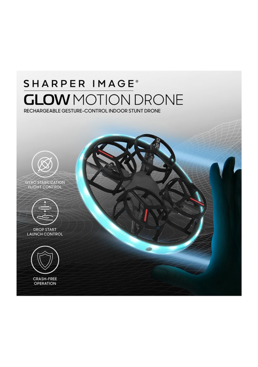 Glow Motion Rechargeable Gesture-Control Indoor Stunt Drone