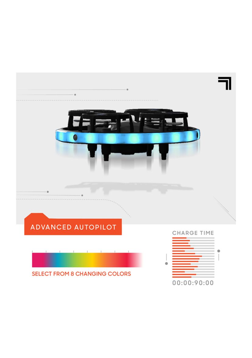 Glow Motion Rechargeable Gesture-Control Indoor Stunt Drone