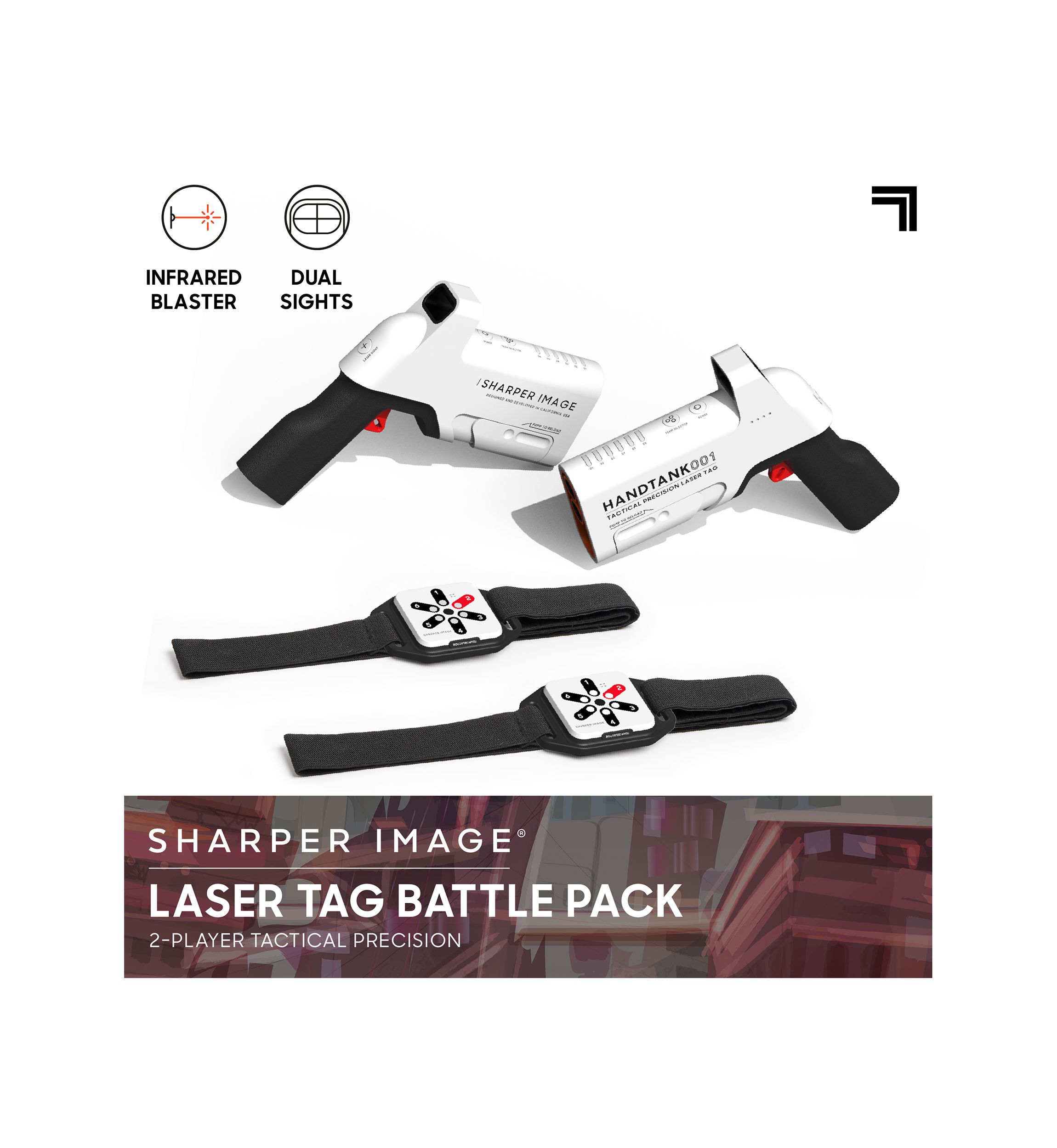 2-Player Laser Tag Handtank Starter Set 