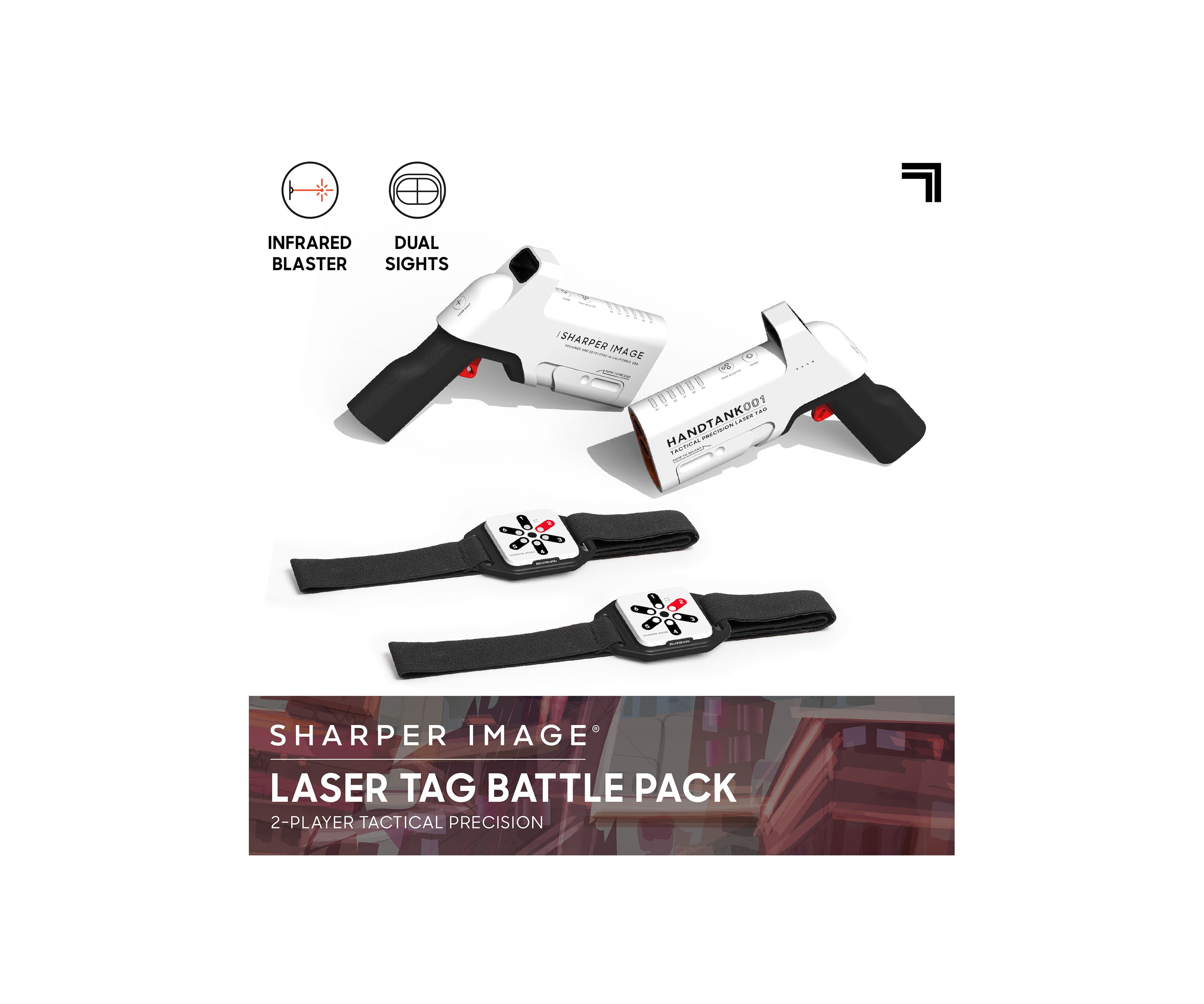 2-Player Laser Tag Handtank Starter Set 
