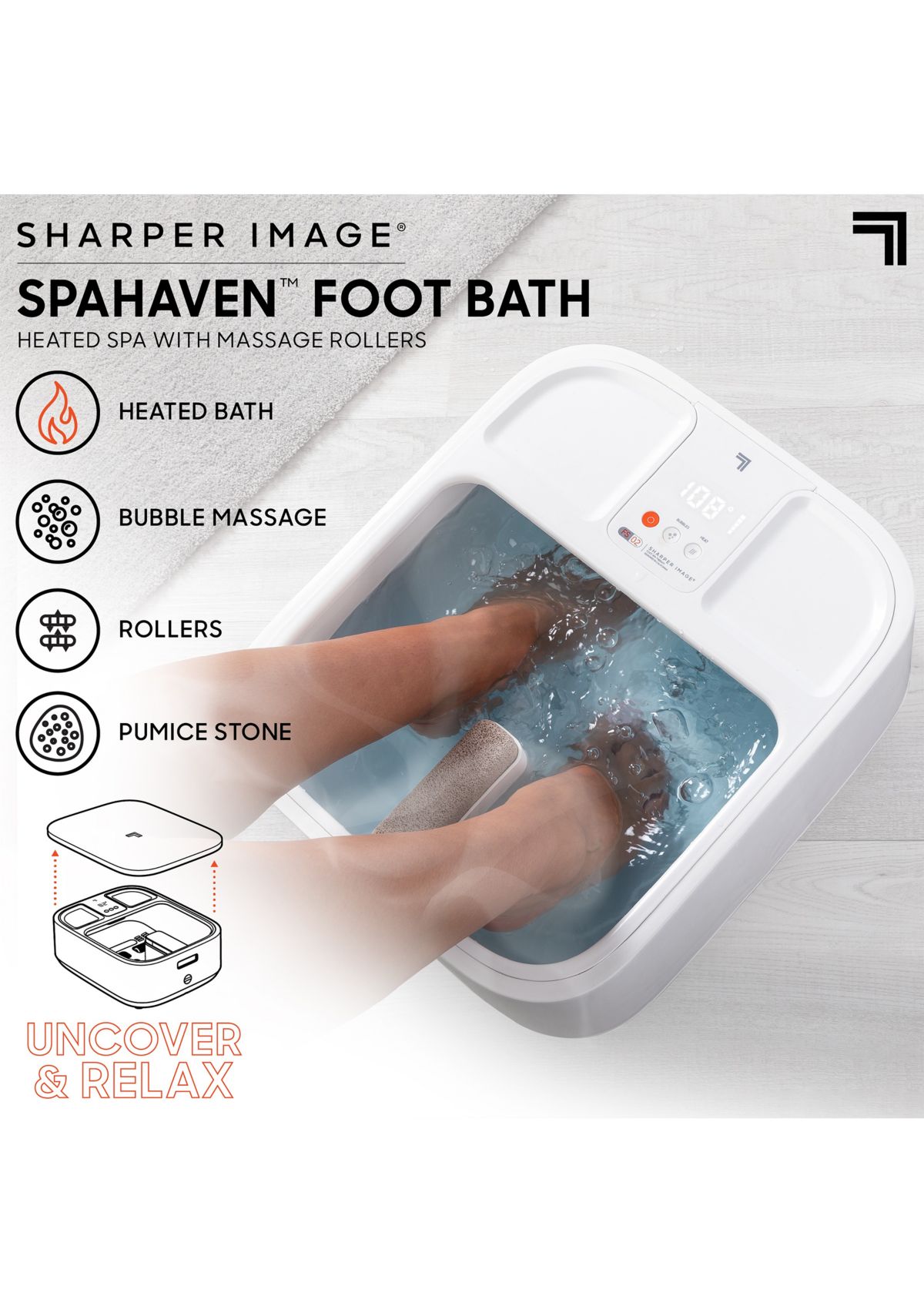 SpaHaven Foot Bath