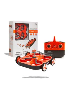 Sharper Image Toy Rc Drone Air Racer Dual-Function Vehicle, With Advance Autopilot, 2.4 Ghz. Long Range Wireless Control, Age 14+