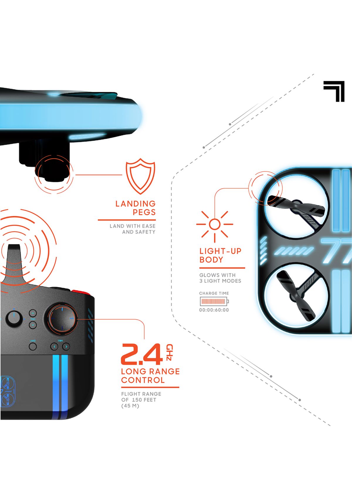 Lumo Stunt Glow Drone