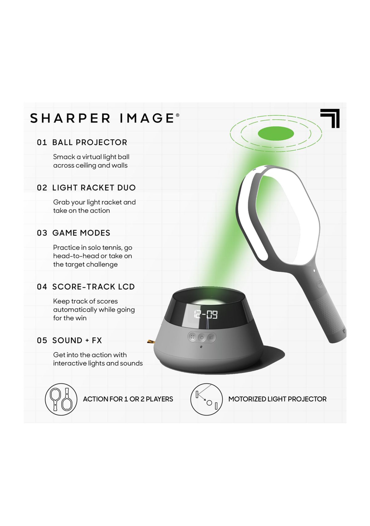 Sharper Image® Space Pong
