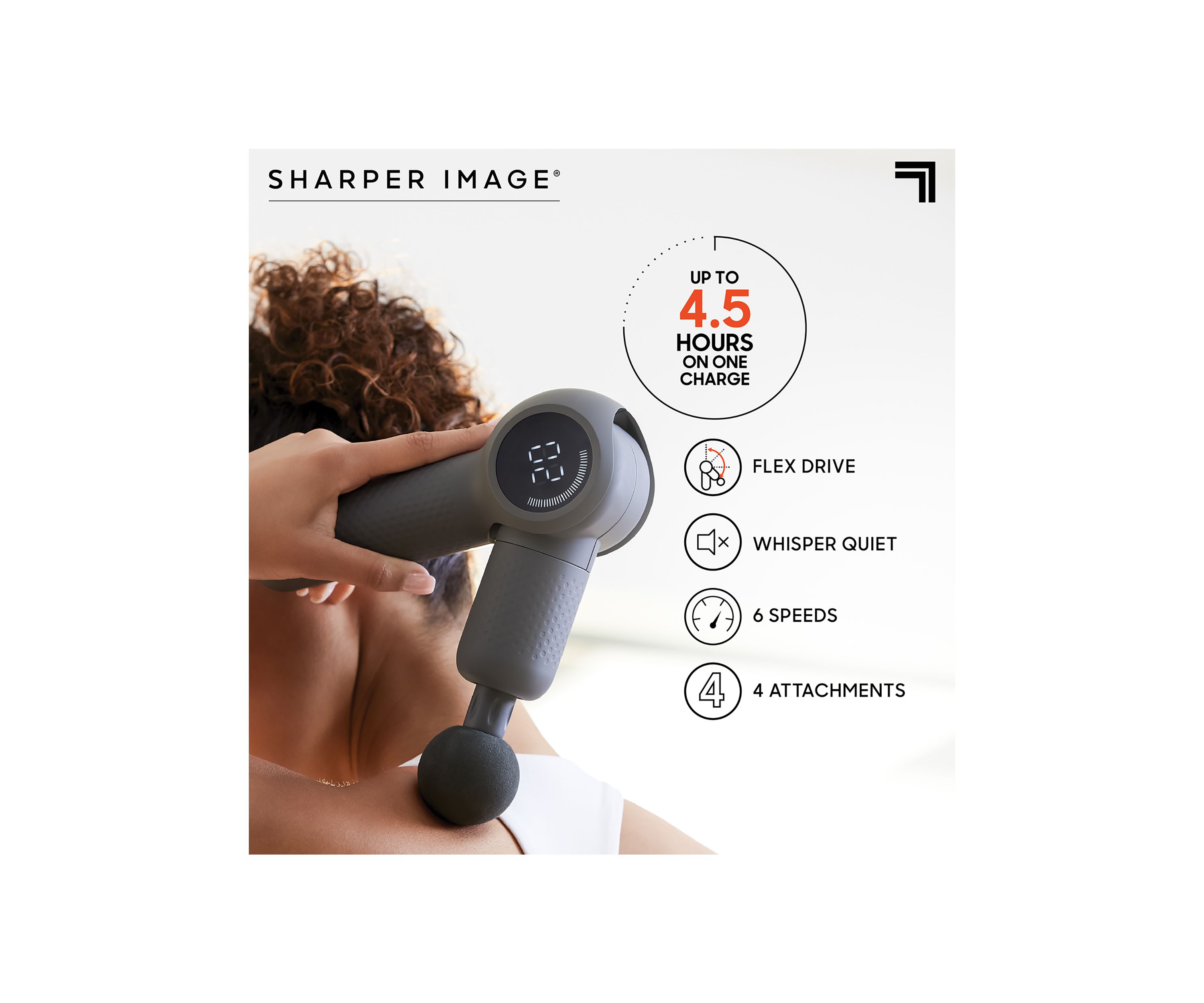 Powerboost Flex Pivot Percussion Massager