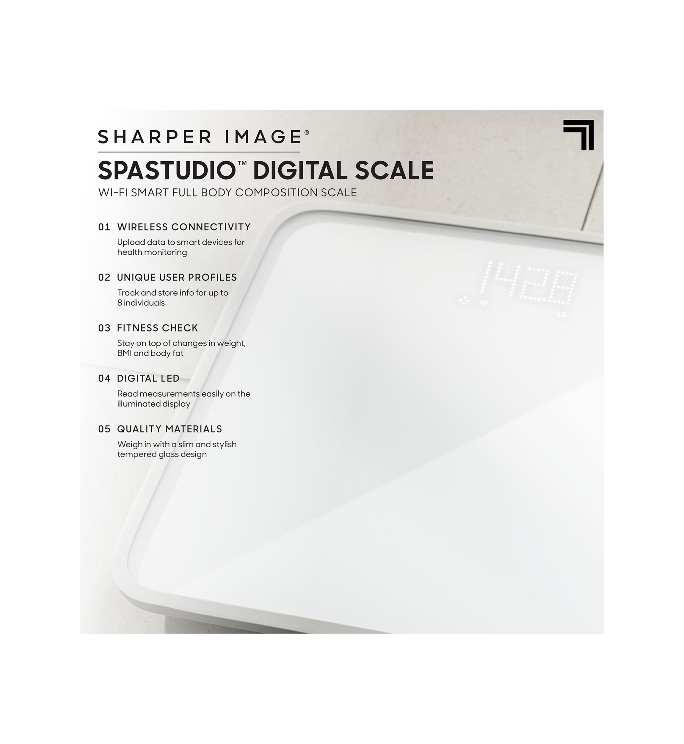 Spa Studio Digital Scale