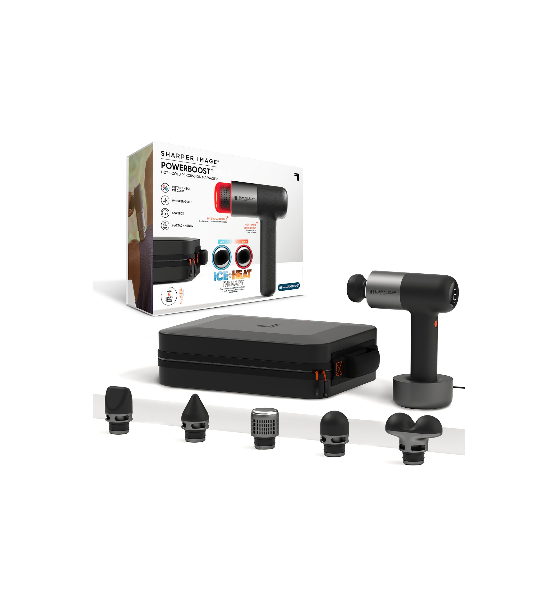 Powerboost Pro+ Hot and Cold Percussion Massager