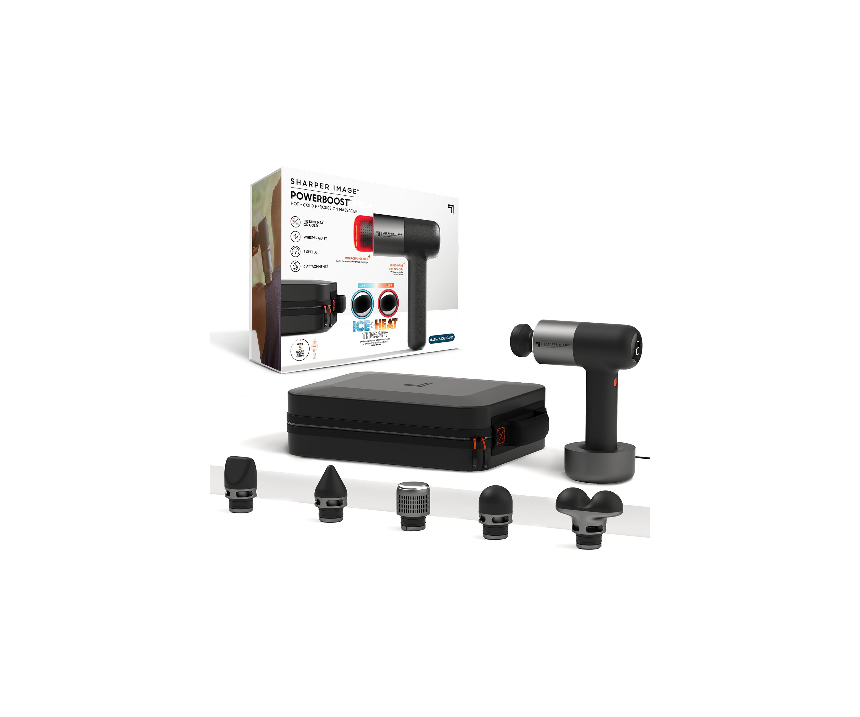Powerboost Pro+ Hot and Cold Percussion Massager