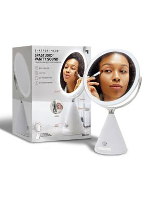 Sharper Image Spa Studio Vanity Sound Mirror