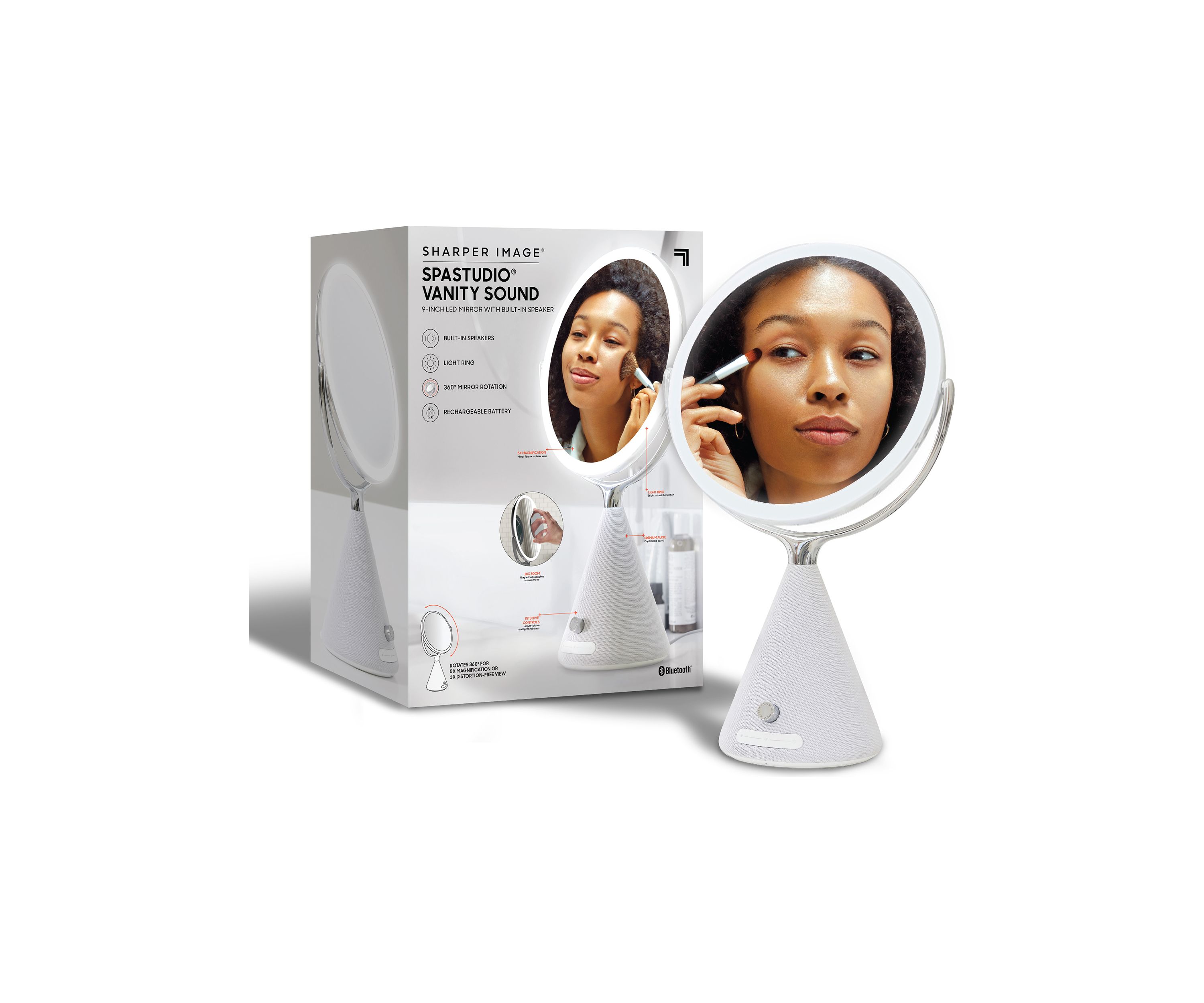 Spa Studio Vanity Sound Mirror