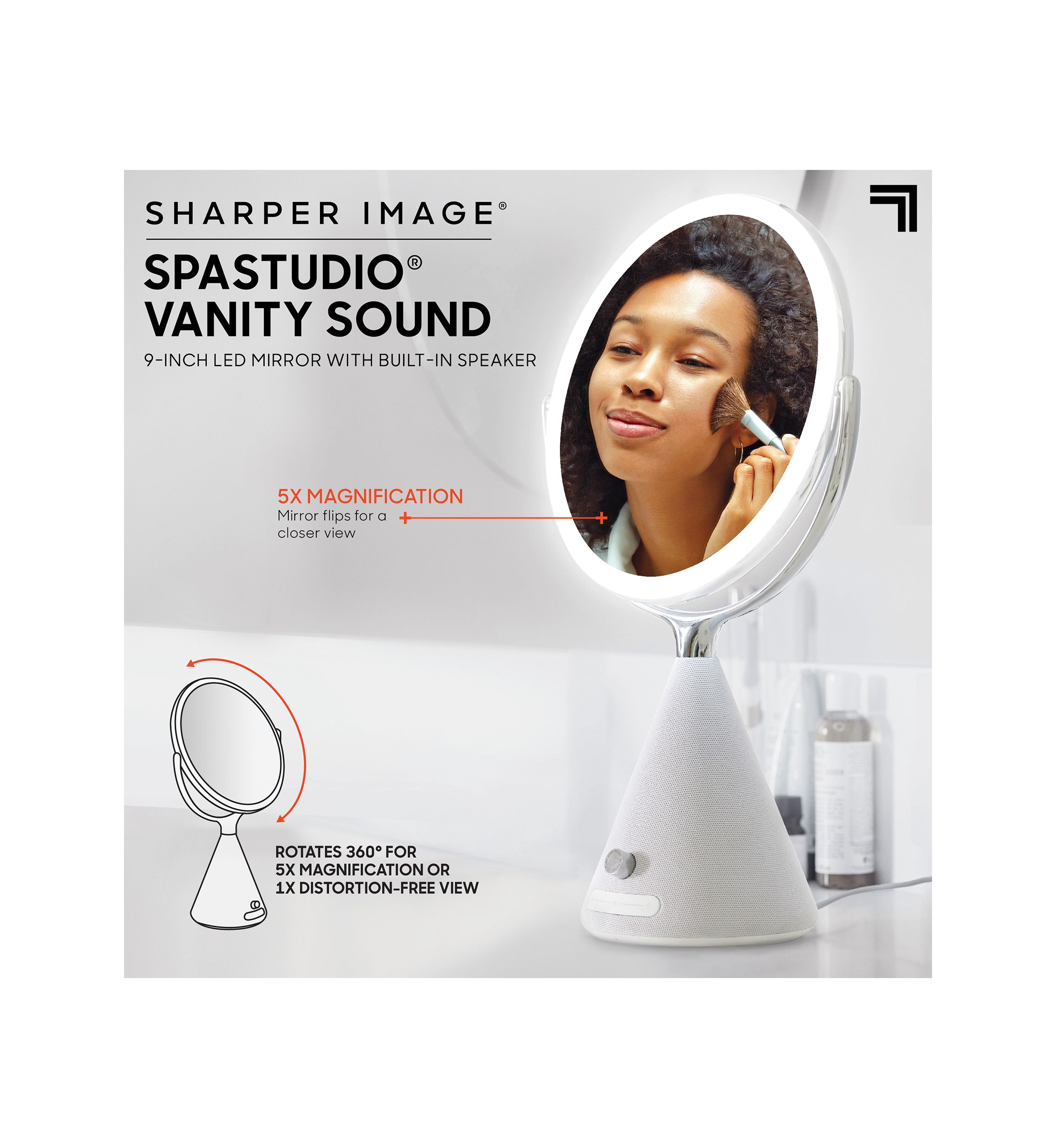 Spa Studio Vanity Sound Mirror