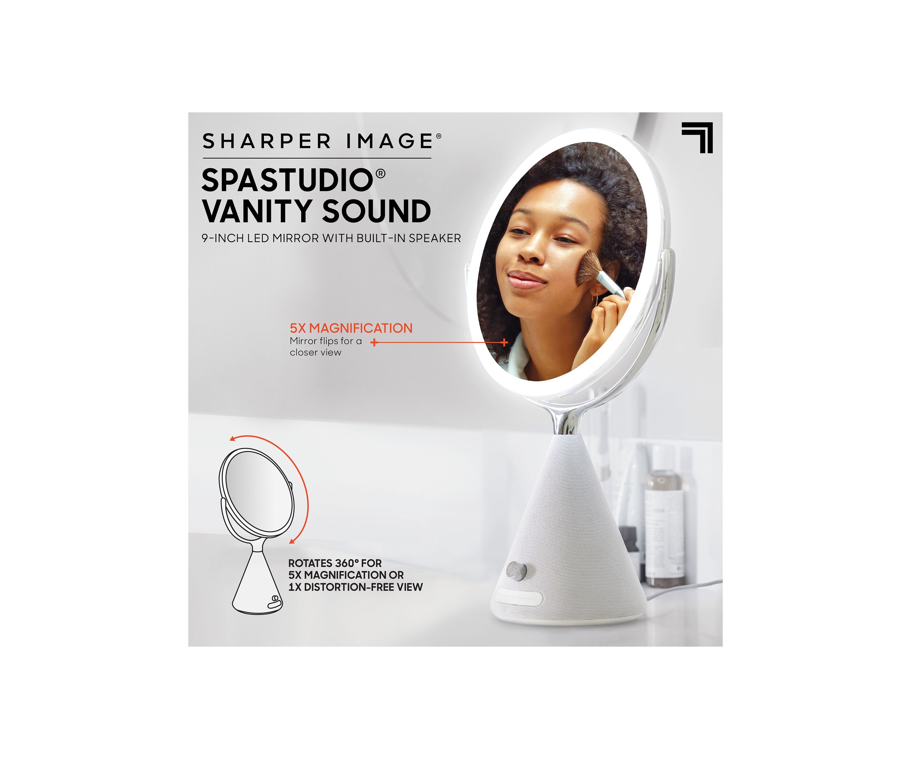 Spa Studio Vanity Sound Mirror