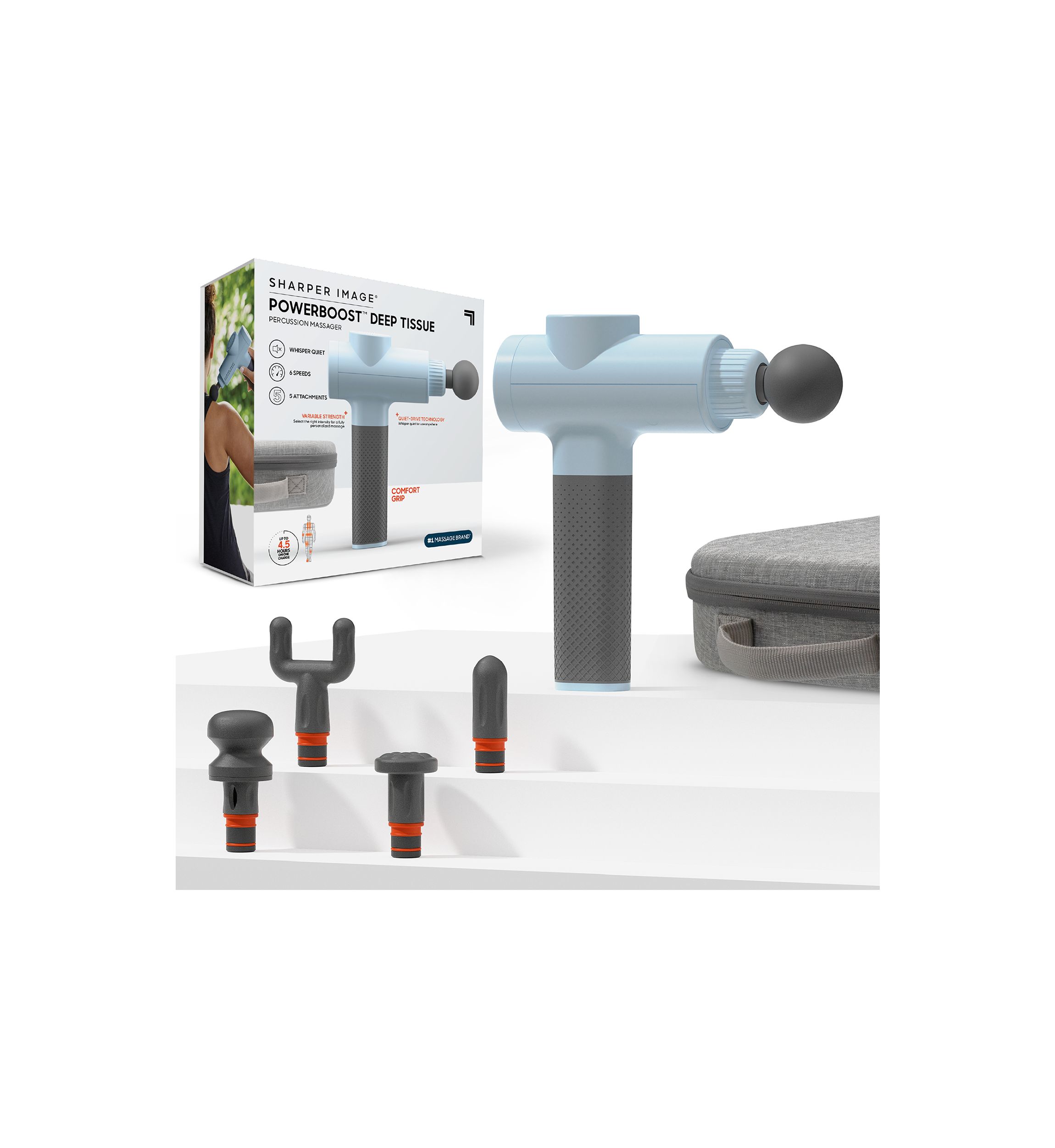 Power Boost Deep Tissue Percussion Massager