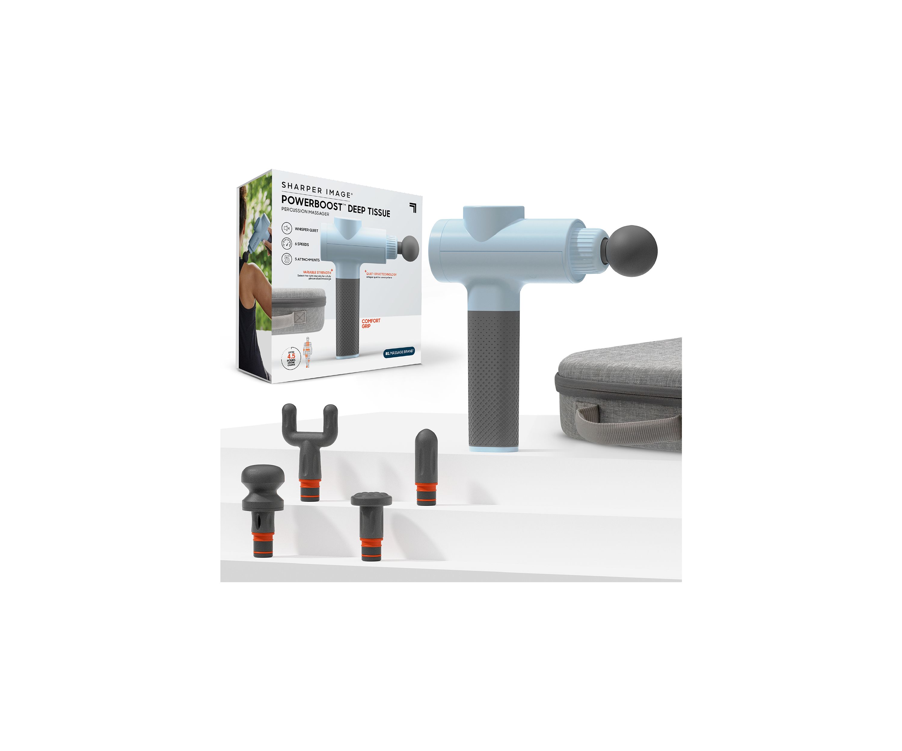 Power Boost Deep Tissue Percussion Massager