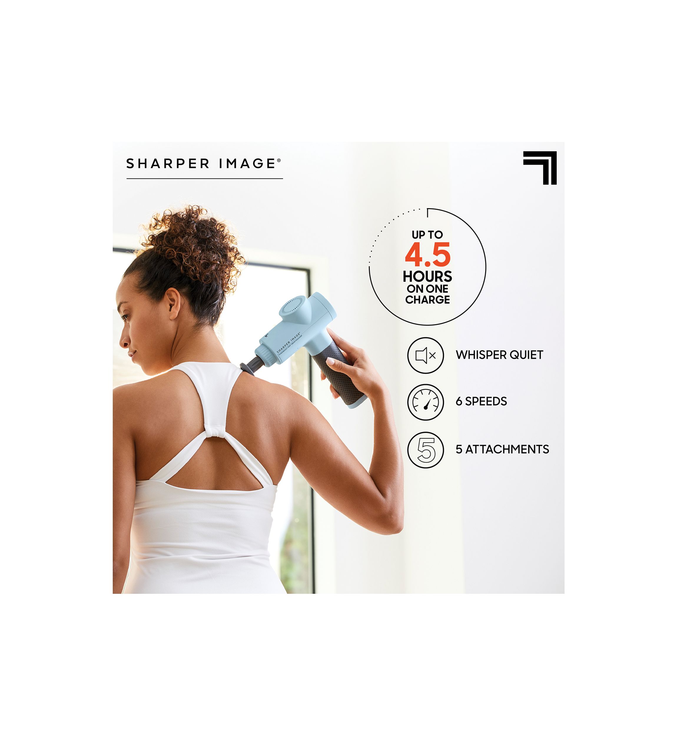 Power Boost Deep Tissue Percussion Massager