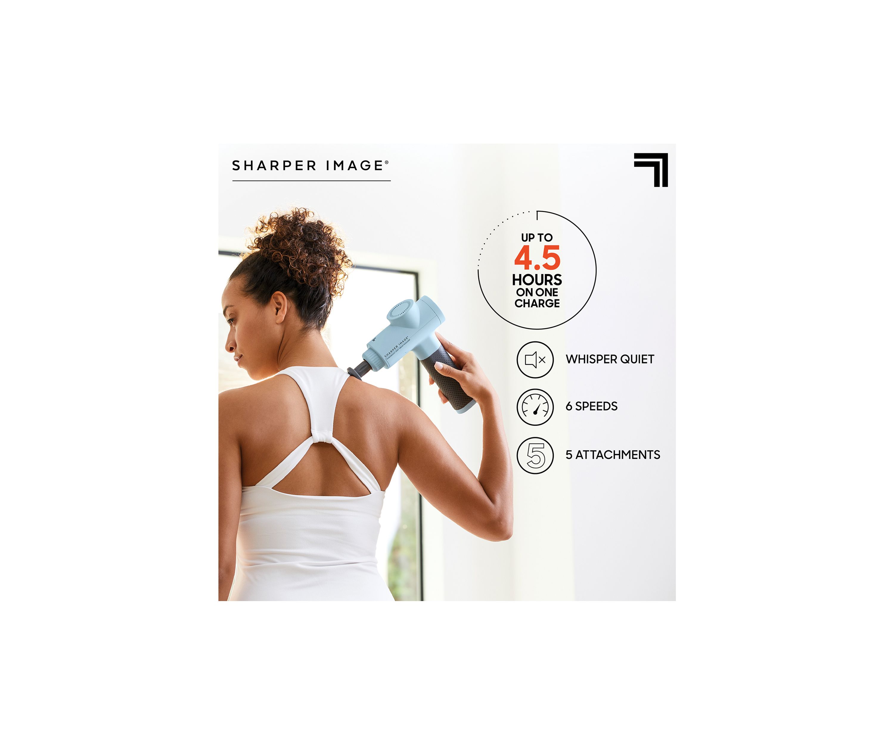 Power Boost Deep Tissue Percussion Massager