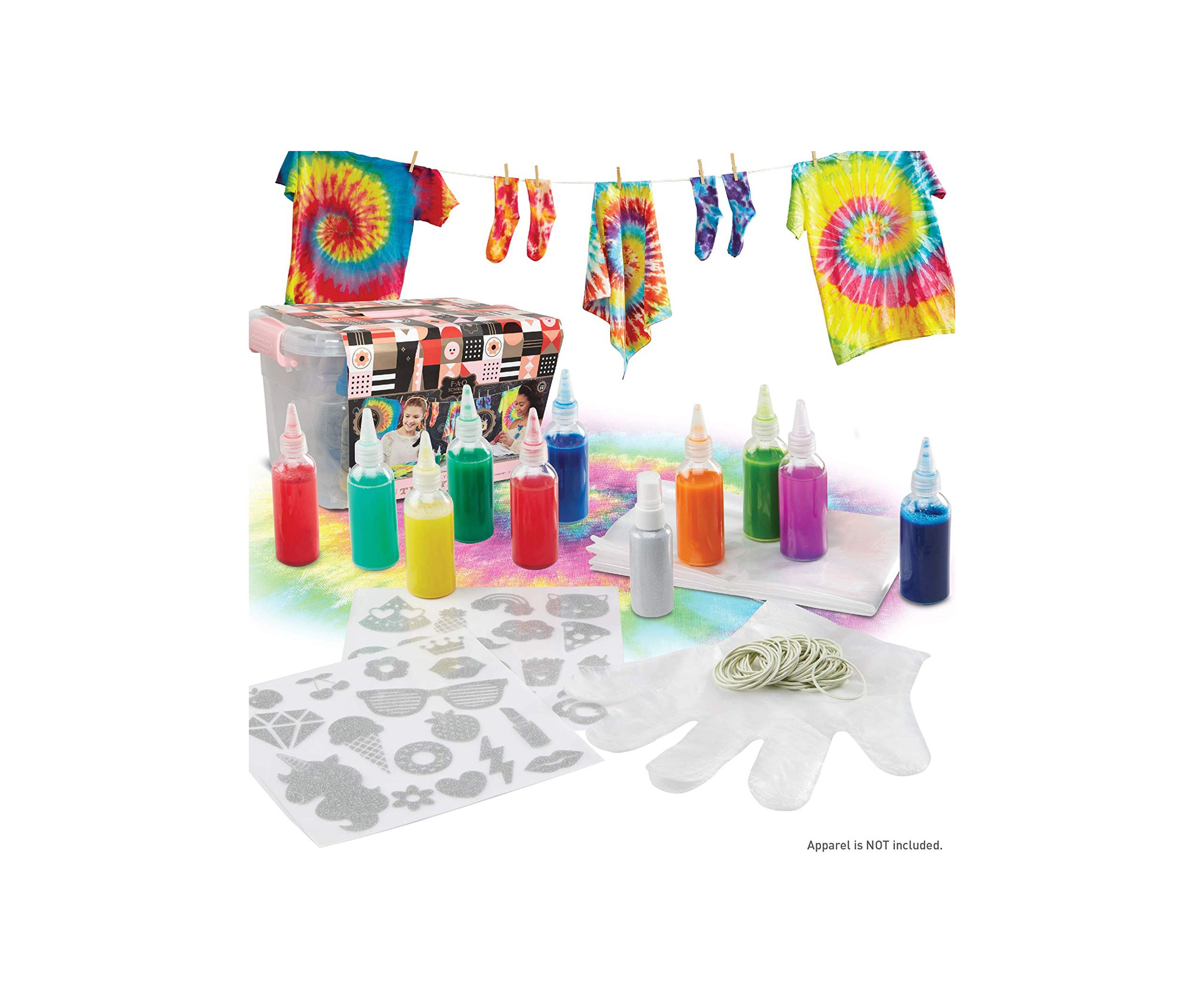 10 Colors Tie Dye Ultimate DIY Kit