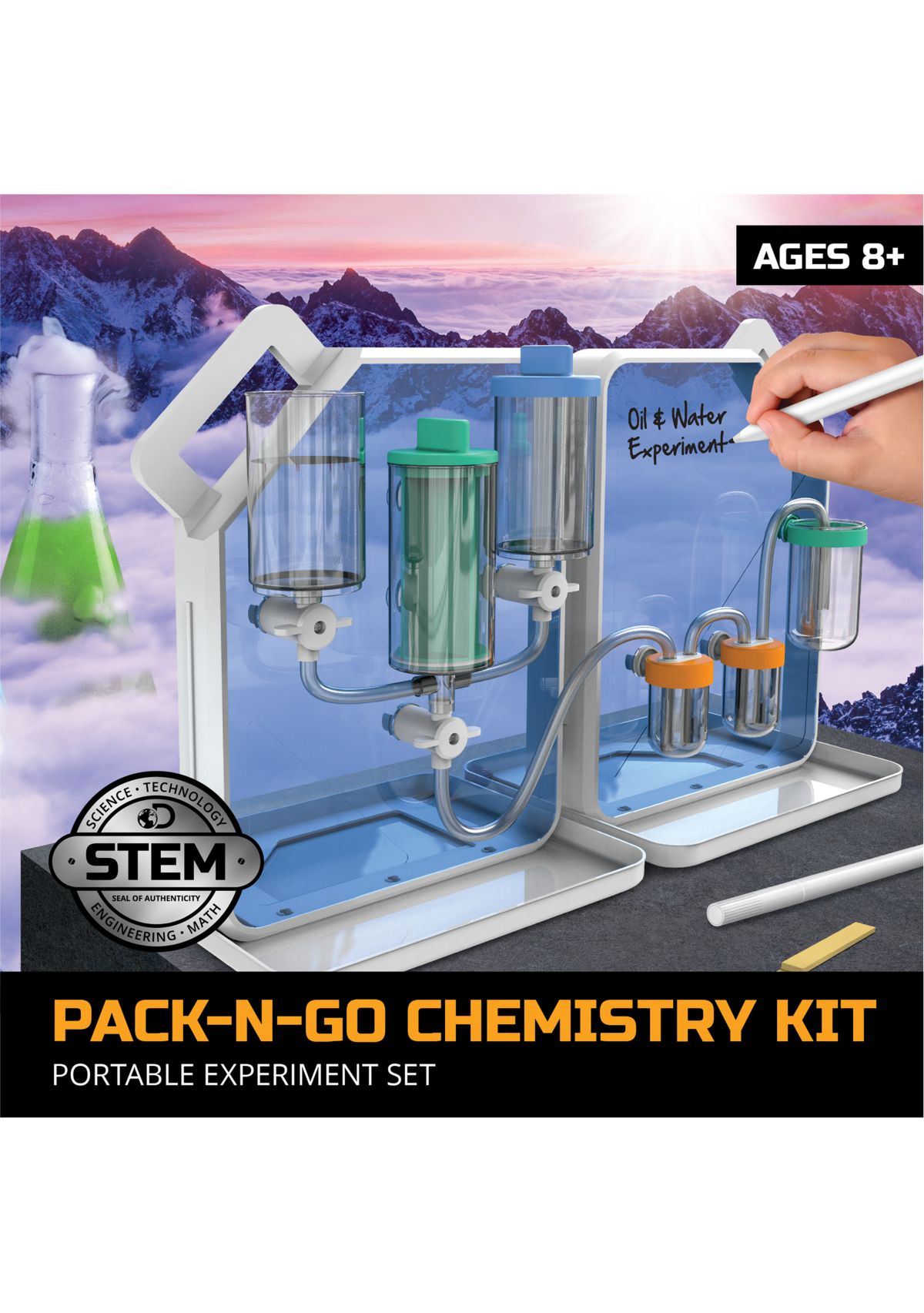 Pack-N-Go Chemistry Experiment Kit 