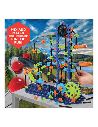Discovery Kids Marble Run Build & Race 313 Pcs Construction and Building Toy for sale online 